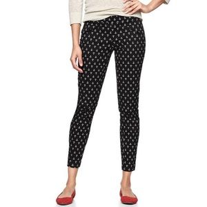 Preppy Anchor Print Pants